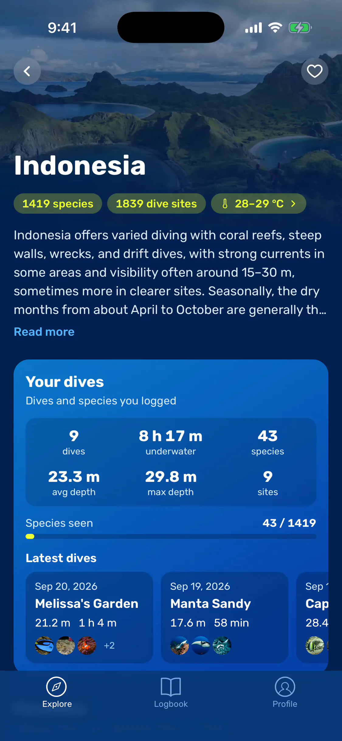 Explore marine life